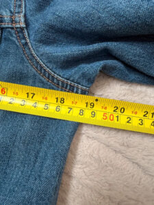 Gap Denim Sherpa Button Trucker Fitted Jacket Blue — photo 12 of 14