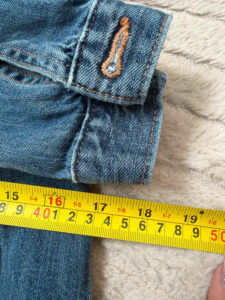 Gap Denim Sherpa Button Trucker Fitted Jacket Blue — photo 13 of 14