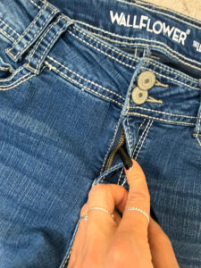 WallFlower Curvy Low Rise 9” Bootcut Flare Blue Jeans — photo 12 of 15
