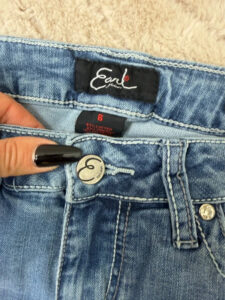 Earl Jeans Low rise 8.5” Embellished Rhinestone Bootcut Jeans — photo 9 of 15