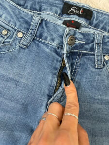Earl Jeans Low rise 8.5” Embellished Rhinestone Bootcut Jeans — photo 10 of 15