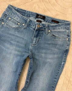 Earl Jeans Low rise 8.5” Embellished Rhinestone Bootcut Jeans — photo 12 of 15