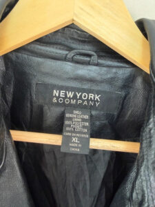 Label on a New York & Company piece, UK 16
