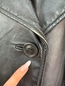 New York & Company Men's Leather Glossy Black Belted Midi Trench Coat XL — photo 12 of 15