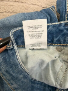 Silver Womens Low rise 8” Bootcut Flared Jeans W26 L33 UK 8 Embroidered Stitch - Image 15