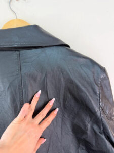 New York & Company Men's Leather Glossy Black Belted Midi Trench Coat XL — photo 15 of 15