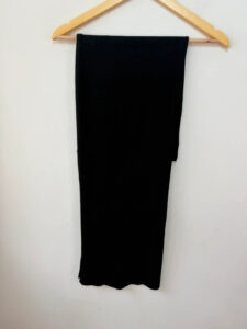 Mango womens Black One Shoulder Ribbed fitted Maxi Dress — photo 3 of 7