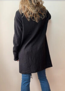 G-Star RAW unisex Long Vest Knit Wool Coatigan Black M — photo 3 of 15
