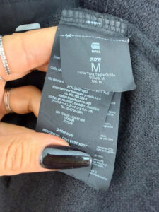 G-Star RAW unisex Long Vest Knit Wool Coatigan Black M — photo 9 of 15