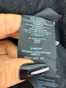 G-Star RAW unisex Long Vest Knit Wool Coatigan Black M — photo 10 of 15