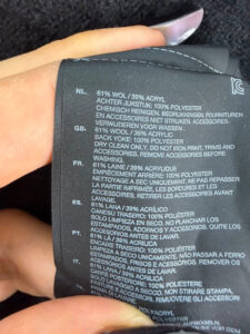 G-Star RAW unisex Long Vest Knit Wool Coatigan Black M — photo 11 of 15