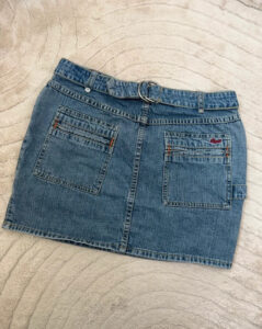 Esprit Jeans Women's Low rise Denim Cargo Mini Skirt — photo 4 of 12