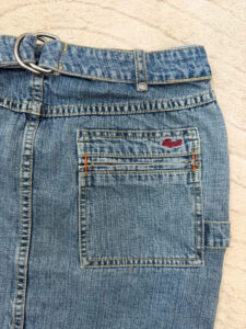 Esprit Jeans Women's Low rise Denim Cargo Mini Skirt — photo 7 of 12