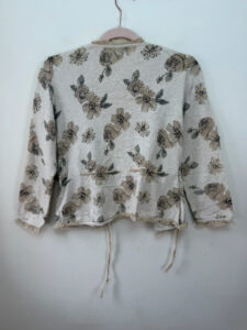 Phase Eight Womens Bundle UK16/L Floral Beaded Silk Ruffle&Cream Cardigan - Image 3