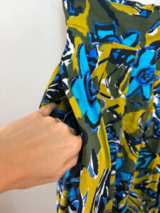 Vintage Wallis Women's Floral Full Midi Pleated Skirt — photo 5 of 11