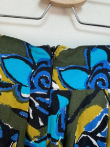 Vintage Wallis Women's Floral Full Midi Pleated Skirt — photo 8 of 11