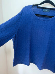 Zara & Viyella Womens Knit Jumper Bundle Green Navy UK16/L lightweight top - Image 10