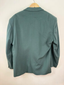 Principles Men Vintage Cashmere Wool Blazer Sage Green Oversized Jacket 42R L-XL — photo 5 of 12