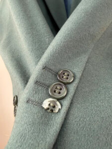 Principles Men Vintage Cashmere Wool Blazer Sage Green Oversized Jacket 42R L-XL — photo 9 of 12