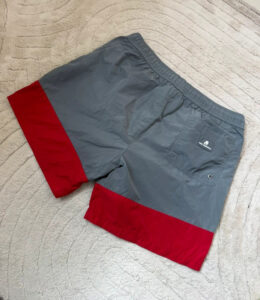 Karl Lagerfeld mens Beachwear Logo Board Shorts Grey Red Swim bermudas UK L — photo 3 of 10