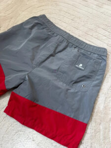 Karl Lagerfeld mens Beachwear Logo Board Shorts Grey Red Swim bermudas UK L — photo 6 of 10