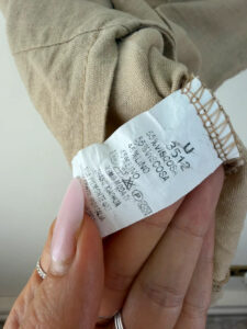 Women's Linen Waistcoat & Shorts Co-Ord Set Beige — photo 6 of 15
