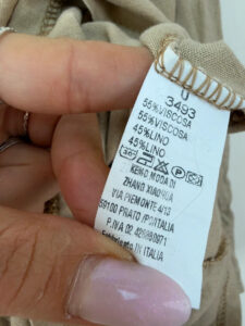 Women's Linen Waistcoat & Shorts Co-Ord Set Beige — photo 11 of 15