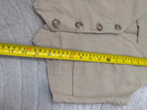 Women's Linen Waistcoat & Shorts Co-Ord Set Beige — photo 13 of 15