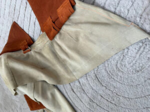 Custom womens Suede leather Utility Belt Festival Pocket Waist Bag Adjustable — photo 13 of 15