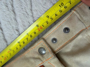 Custom womens Suede leather Utility Belt Festival Pocket Waist Bag Adjustable — photo 14 of 15