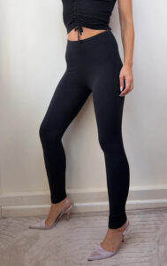ONLY womens Black Stretch Leggings