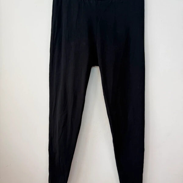 ONLY womens Black Stretch Leggings UK 8-10 S basic Everyday Minimalist yoga gym