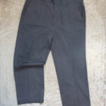 Burberry Men’s Smart Tailored Trousers Grey Wool UK40 W40 XXL office wedding