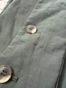 H&M womens Khaki Utility Safari Waistcoat Vest Sleeveless Jacket XS-S — photo 10 of 10