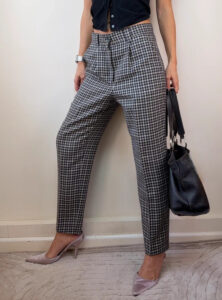 Gardeur Pure 100% New Wool Check High Rise 11.5” W29L26 — photo 4 of 15