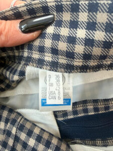 Gardeur Pure 100% New Wool Check High Rise 11.5” W29L26 — photo 8 of 15