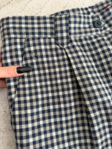 Gardeur Pure 100% New Wool Check High Rise 11.5” W29L26 — photo 10 of 15