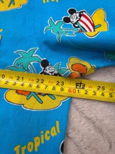 90s Mickey’s Splashers J.G.Hook mens Tropical Hawaiian Shirt Blue M button up - Image 12