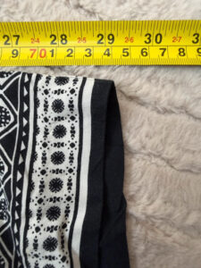 Boho Low/Mid Rise 10” Wide Leg Trousers W31 L29 UK10-12 Stretch Waist - Image 12
