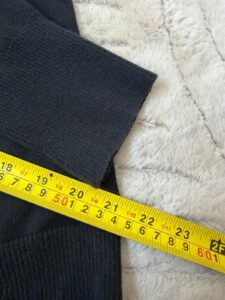 Diesel Mens Black Knit button v-neck Logo Cardigan Sweater Oversized XL y2k 00s - Image 11