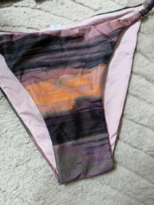 Penti nwt womens Nixie One Shoulder Shimmer Bikini Set S/36 uk8-10 Y2K Swimwear - Image 14