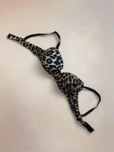 Dolce&Gabbana Leopard Bra balconette bikini top Swimwear Lingerie 32B Uk8-10 - Image 2