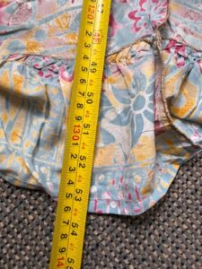 Moda Ibiza Silk Handkerchief Maxi Dress Ruffle open back S-XL Fairycore Summer — photo 10 of 10