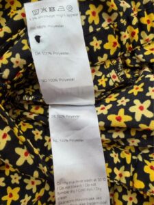 Envii womens yellow floral wide leg jumpsuit S Y2K boho summer Open back hippie — photo 9 of 12