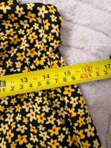 Envii womens yellow floral wide leg jumpsuit S Y2K boho summer Open back hippie — photo 11 of 12