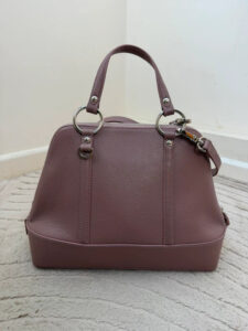 Vivienne Westwood Jasmin Dusty Pink Pebble Leather Orb Handbag Shoulder Bag — photo 11 of 15