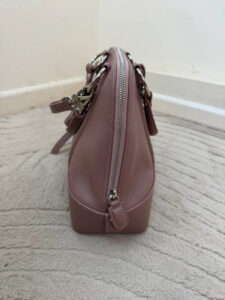 Vivienne Westwood Jasmin Dusty Pink Pebble Leather Orb Handbag Shoulder Bag — photo 12 of 15