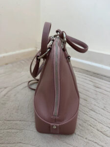 Vivienne Westwood Jasmin Dusty Pink Pebble Leather Orb Handbag Shoulder Bag — photo 14 of 15