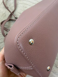 Vivienne Westwood Jasmin Dusty Pink Pebble Leather Orb Handbag Shoulder Bag — photo 15 of 15