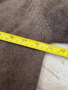 Zara womens 100% cashmere button v-neck cardigan brown soft knit M uk12 minimal — photo 7 of 10